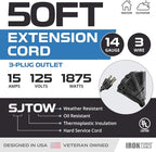 Iron Forge Cable 14 Gauge Outdoor Extension Cord 50 Ft - Image 2