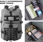 Hannibal Tactical MOLLE Assault Backpack, Tactical Backpack Military Army - Image 6