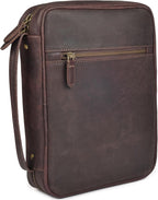 LEATHER VILLAGE Genuine Leather Bible Cover by LeatherVillage