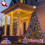 JMEXSUSS 200 LED Christmas String Lights Outdoor Waterproof, 66ft Color - Image 6