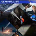 Esgofo Flashlights High Lumens 100000 Rechargeable, Super Bright Handheld LED - Image 7
