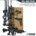 Savior Equipment Wall Rack System Heavy-Duty Steel Tactical Rifle Carbine - Image 2