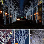2 Pack Solar String Lights for Outside, 170 FT 480 LED Solar String Lights - Image 2