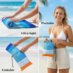 Famstar Beach Blanket Oversized Extra Large 78" X 81", Waterproof Sandproof - Image 7