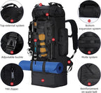 70L/100L Camping Hiking Backpack - Image 4