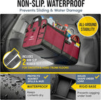 5-Section Trunk Organizer for SUV, Van – Modular Extra Large Cargo Storage Bin - Image 7