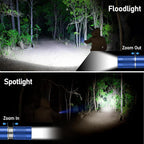Blukar Flashlight Rechargeable, High Lumens Flashlight, Super Bright Small LED - Image 3