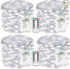 4-Pack Fairy Lights Battery Operated by EXF