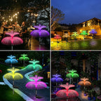 Weepong Solar Garden Lights 6 Pack New Upgraded Solar Lights Outdoor Waterproof - Image 5