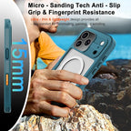 iPhone 17 Pro Case, Magnetic Waterproof IP68 Underwater Protection, Military - Image 7
