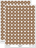 Compass Rose Nautical Star Navigation Map 200+ Round Stickers by Sniggle+Sloth