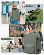 WONHOX Large Travel Backpack Carry on Flight Approved Laptop Work Business - Image 7