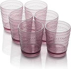 Santa Fe Plum Set of 6 Premium Acrylic DOF Glasses 16 oz – Unbreakable Drinkware by CERTIFIEDINTERNATIONAL