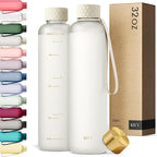 KIVY Slim Water Bottle 32oz Fits Cupholder & Backpack by KIVY