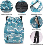 Waterproof Drawstring Bag, Gym Bag Sackpack Sports Beach Backpack - Image 2