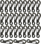 Mini Carabiner Clips with Metal Spring Wiregate Hook and Little Eye Hole by Bytiyar