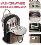 LOVEVOOK Laptop Backpack for Women Men, 17.3 Inch Laptop Bag - Image 2