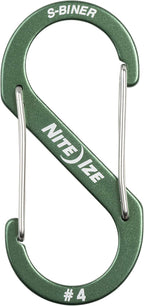 Nite IZE S-Biner Dual Carabiner Aluminum by Nite+Ize