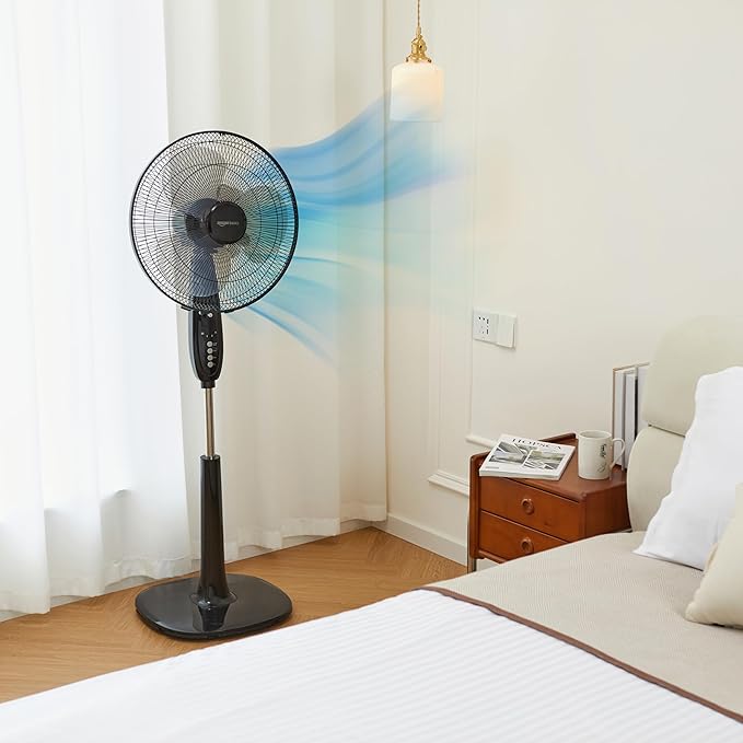 Amazon Basics 16" Pedestal Fan - Image 6