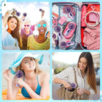 Rossesay 1 Pcs Mini Portable Fan Bulk Cute Handheld Lightweight Small Little - Image 3