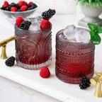 Kate Aspen Hobnail Beaded Drinking Glasses Vintage Glassware Set | Cocktail - Image 7