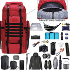 Hiking Backpack for Men 70L/100L Camping Backpack Military Rucksack Molle 3 - Image 4