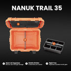 NANUK Trail 35 – 38.8 L Waterproof Gear Case – Modular Cargo Case - Image 2
