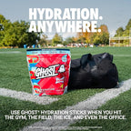 GHOST Hydration Packets, Sonic Cherry Limeade, 24 Sticks, Electrolyte Powder - Image 2