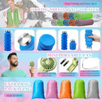10 Set Theme Park Necessities Cruise Ship Accessory Kit Collapsible Water - Image 4