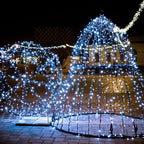 HOME LIGHTING 66ft Christmas Decorative Mini Lights, 200 LED Green Wire Fairy - Image 3