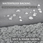 Tirrinia Large Waterproof Outdoor Blanket, Soft Warm Windproof Stadium Blanket - Image 2