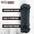 Rope Ratchet 3/8" Heavy Duty Polypropylene Rope – Braided Tie Down, Ratchet Cord - Image 3