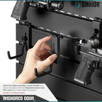Savior Equipment Wall Rack System Heavy-Duty Steel Tactical Rifle Carbine - Image 3