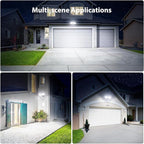 Onforu 3200LM Flood Lights Outdoor, 32W 6500K LED Security Light Switch - Image 7