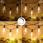 Brightever 200FT Outdoor String Lights - Image 4