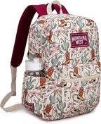 Montana West Backpack for Women Men 2 PCS Lightweight College Bookbags Casual - Image 3