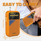 XHDATA D221 NOAA Weather Radio Portable AM FM Shortwave Radio Receiver - Image 3