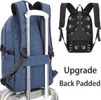 Tzowla Travel Laptop Backpack Water Resistant Anti-Theft Bag - Image 6