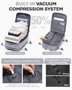 coofay Vacuum Backpack Travel - Image 2