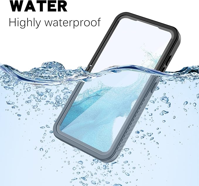 for Samsung Galaxy S23 Case, IP68 Waterproof Dustproof Case, Full Body Heavy - Image 2