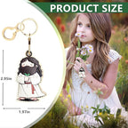 Leather Keychain Holder Case Compatible - Image 2