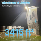 HYPERLITE LED Parking Lot Light - 200W 30000LM 5000K Led Parking Lot Lights - Image 3