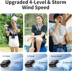 Socool 14500mAh Portable Waist Fan Clip on Belt 360 Rotation Wearable - Image 4