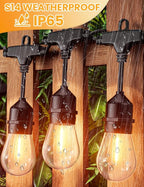 Svater Outdoor Led String Lights 75 FT, Patio Lights - Image 2