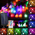 XEWEA Solar String Lights Outdoor, 16Colors 66LED 39Ft Waterproof Outdoor by XEWEA