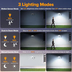 LUTEC 50W Motion Sensor Outdoor Lights, 5500 LM Plug in Flood Light Outdoor - Image 4