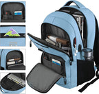 Volher Laptop Backpack, Business Travel Anti Theft Slim Durable Laptops Backpack - Image 2