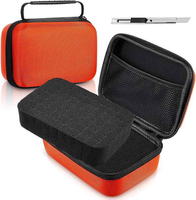 Relaxweex EVA Hard Case with Customizable Foam 11 x 7.8 x 4.3 Inch Protective by Relaxweex