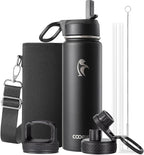 Coolflask Water Bottle 20 oz Insulated by Coolflask