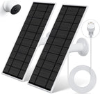 Solar Panel for Google Nest Camera, Flexible Solar Panels by Loqdivr